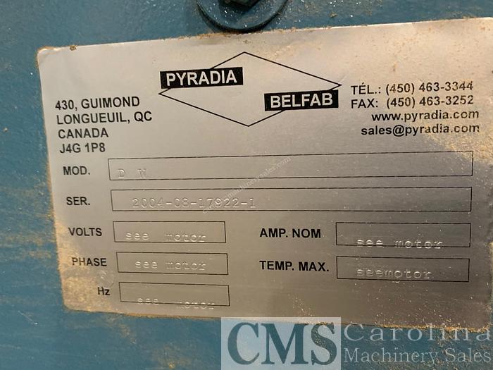 Used Belfab DW Dust Collector