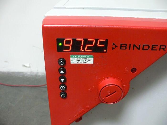 Used Binder 9010-0181 BD 115-UL 100°C Laboratory Microbiological Chamber 4.1 Cu. Ft.
