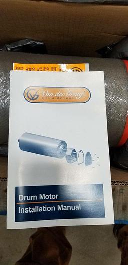 Van Der Graaf NEW Drum Motor Conveyor NS83194A-2, 1HP, 121FPM Dematic K040748DPD