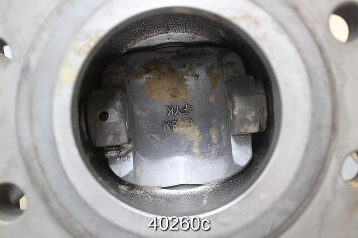 Used Fisher V150 4" Vee Ball Control Valve #40260