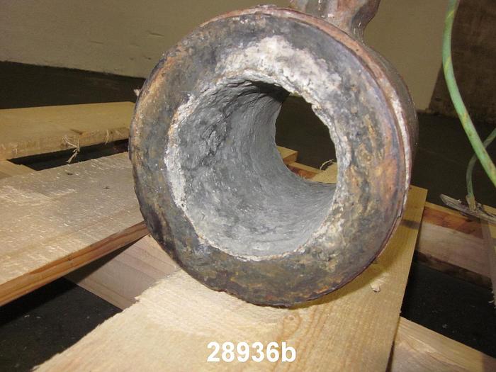 Used Foxboro 8004-WCR-AG 4" Magnetic Flow Tube #28936