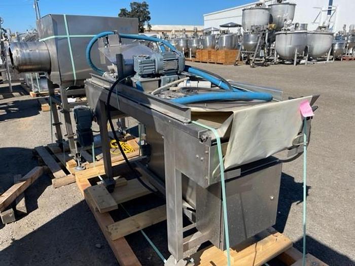Used MF-Hamberg Stainless Steel Slicing Conveyor