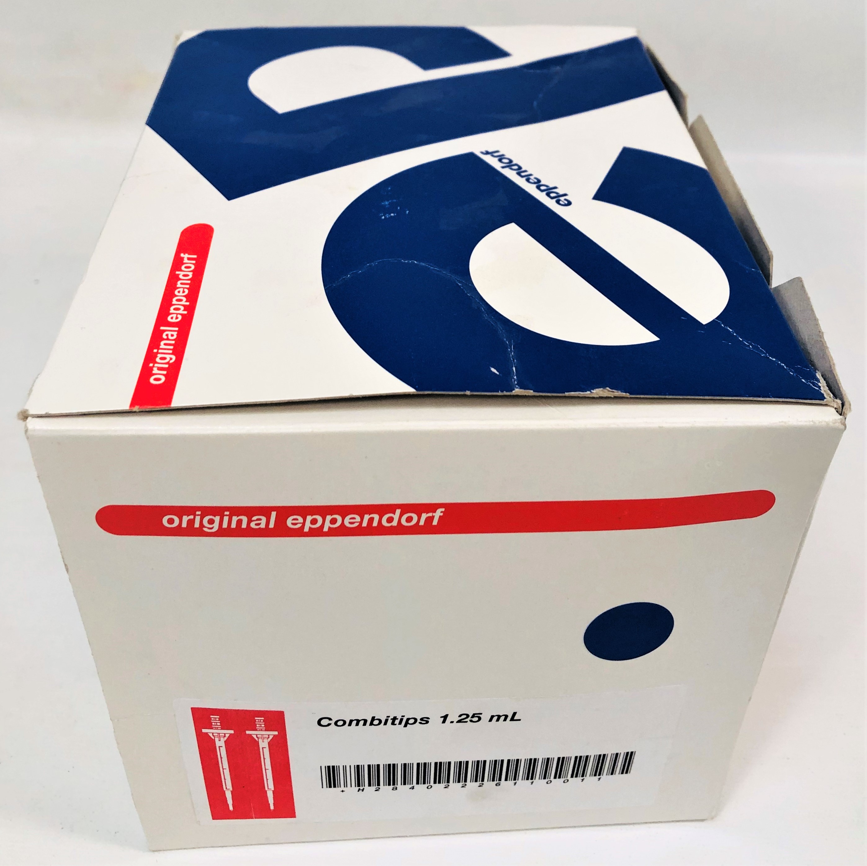 New Open Box Eppendorf CombiTips 22261100 Pipette Tips - 1.25mL (Pack of 100)