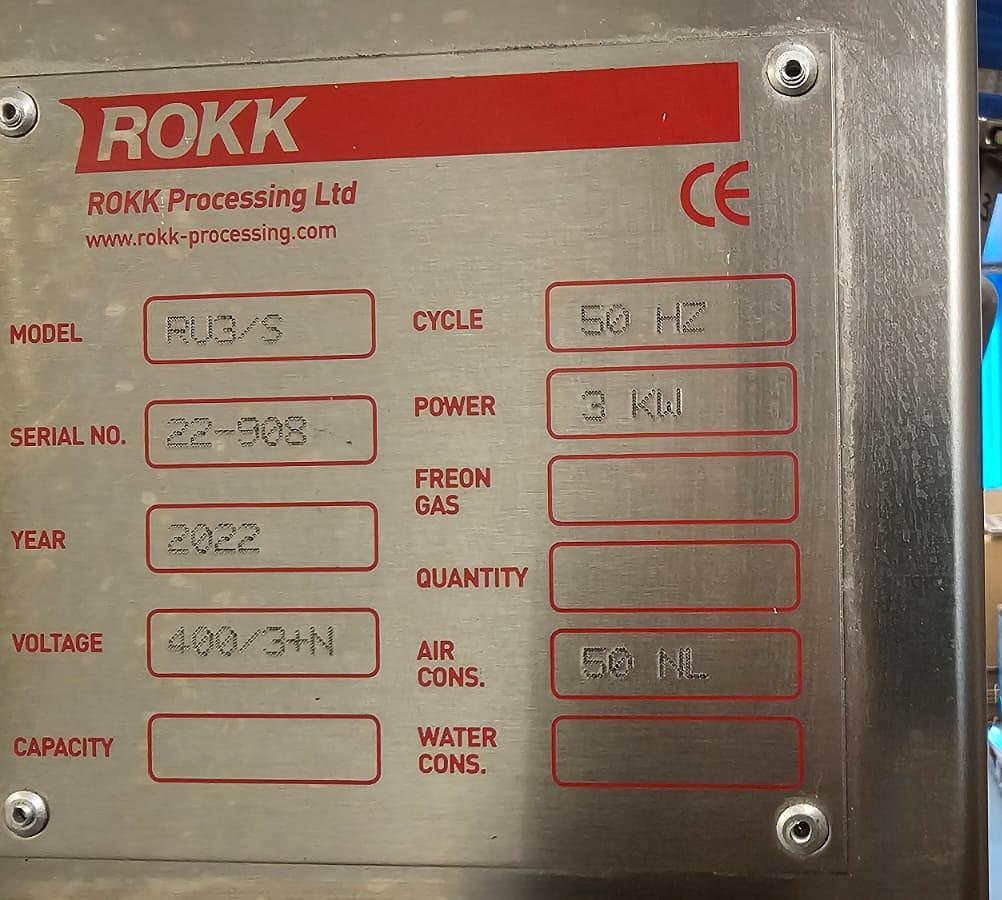 Used ROKK RU3S Semi-Automatic Ice Cream Filling Machine