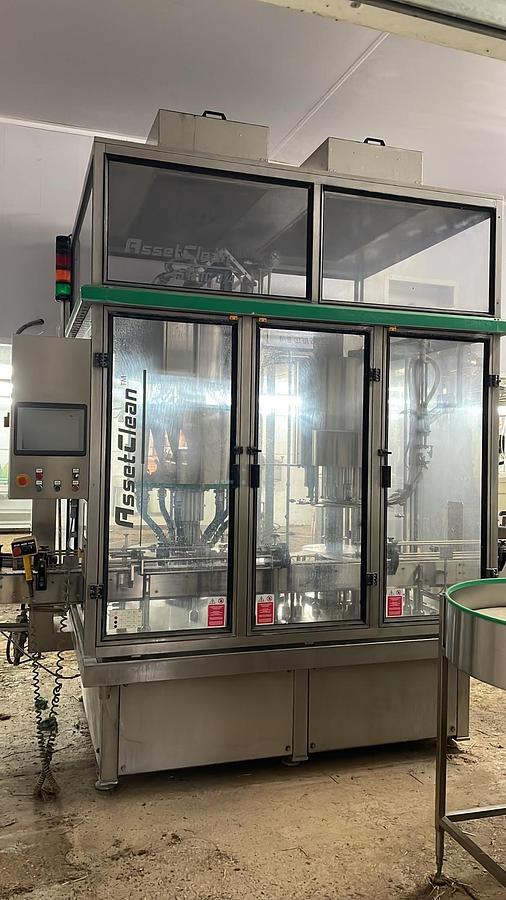 Used 9/3 Rotary Filling line with Integrated Capper 