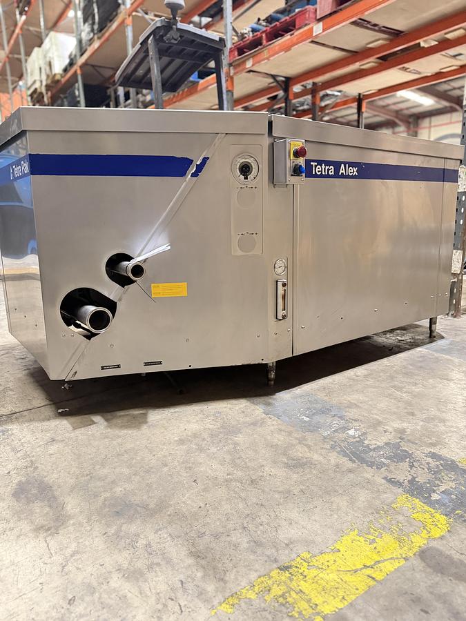 Used 3,633 to 7,950 LPH Tetra Pak Alex 25 Two-Stage High-Pressure Homogeniser