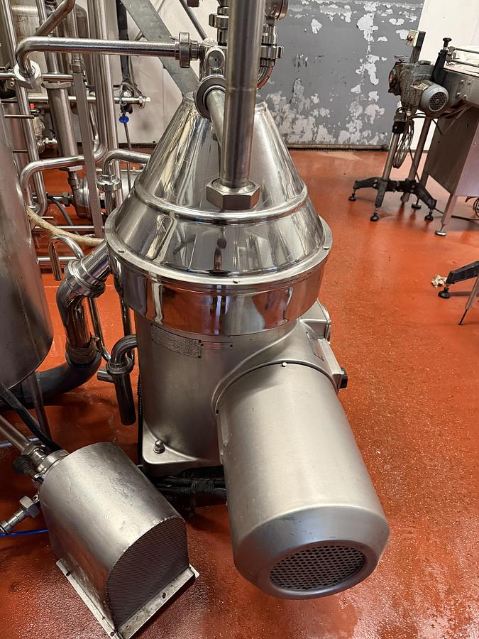 Used Seital SE15X Dairy Separator – Automatic Self Cleaning Milk / Cream Centrifugal Separa