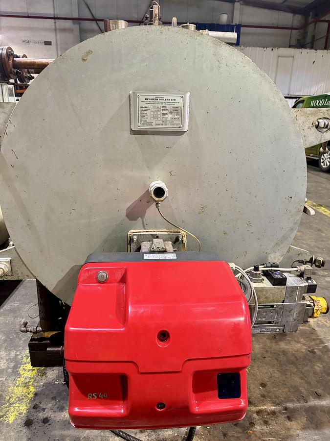 Used Byworth Steam Boiler  500 kg/hr  Year 2018