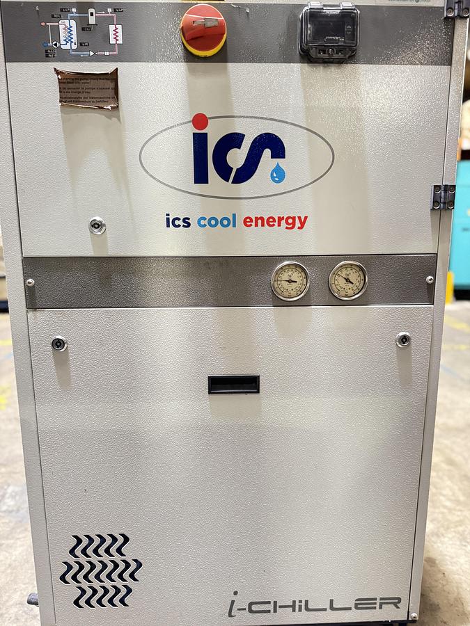Used ICS IC416  i Chiller   53.6 Kw INDUSTRIAL WATER CHILLER  PROCESS COOLING CHILLER