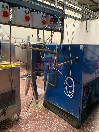 Used Apv Plate cooler with Tri cool chiller