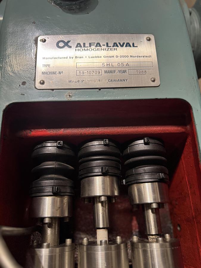 Used Alfa Laval Homogeniser SHL-05A  