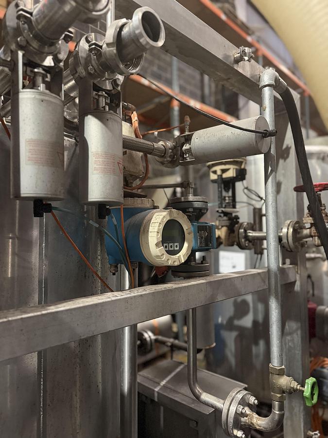 Used Terlet 250L Jacketed Cooking Vessel – Anchor Scraper Mixer – Steam Heated 