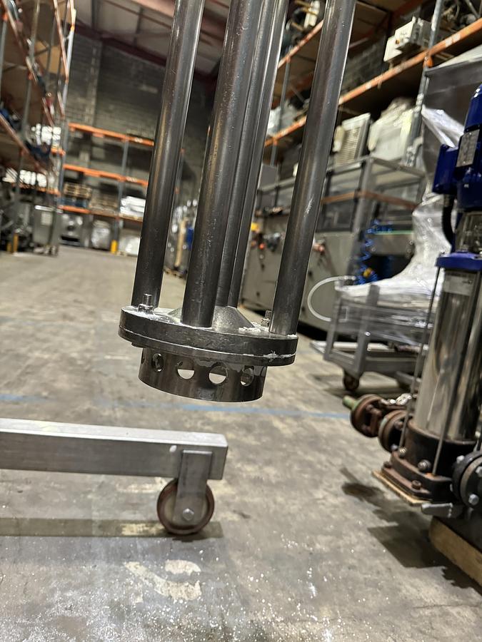 Used Used Batch High Shear Mixer With Stand 