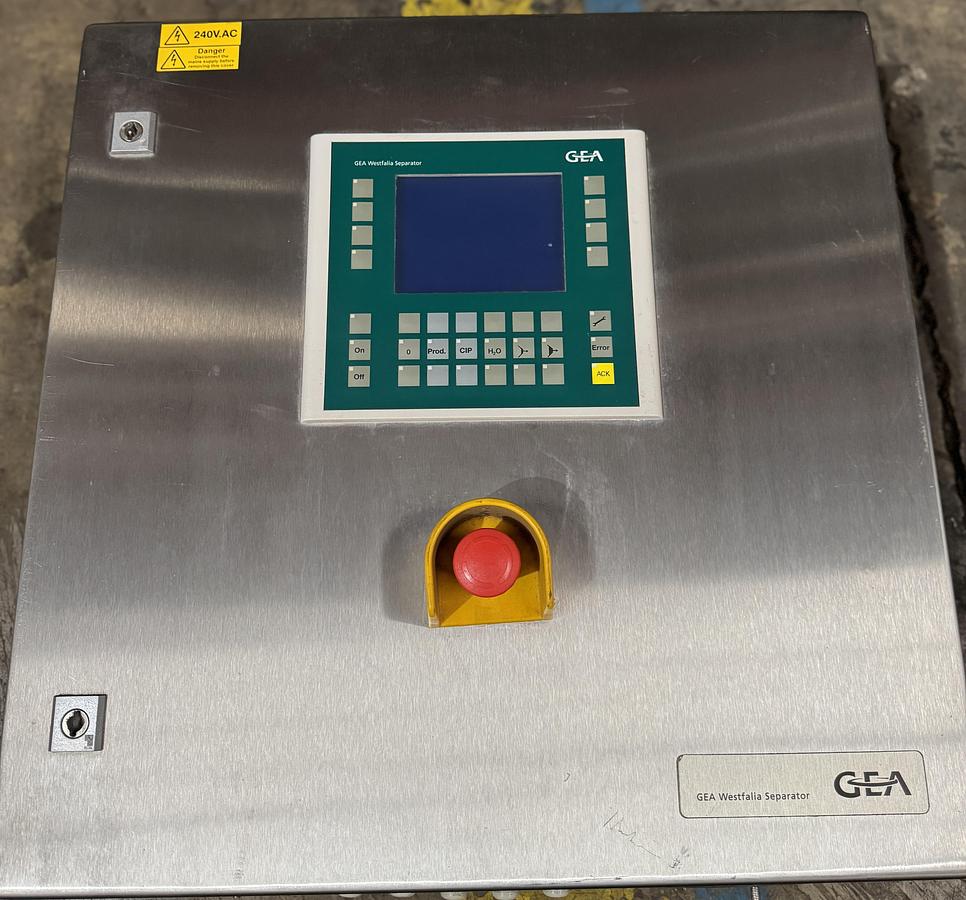 Used 25000 LPH GEA WESTFALIA MSA 200-01-076 MILK CREAM SEPARATOR