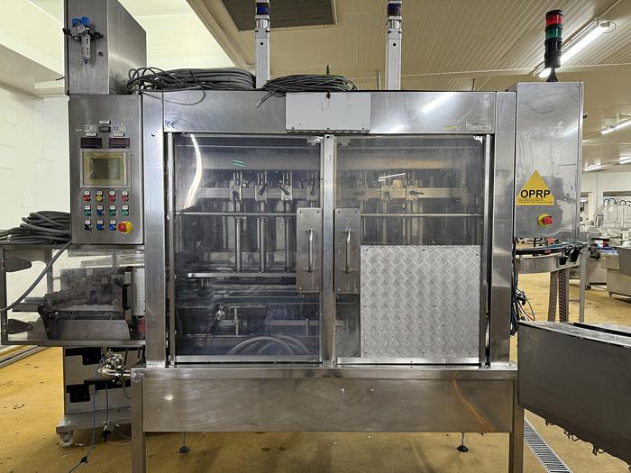 Used Masterfil 8 Head In Line Filling machine Freddie S3000