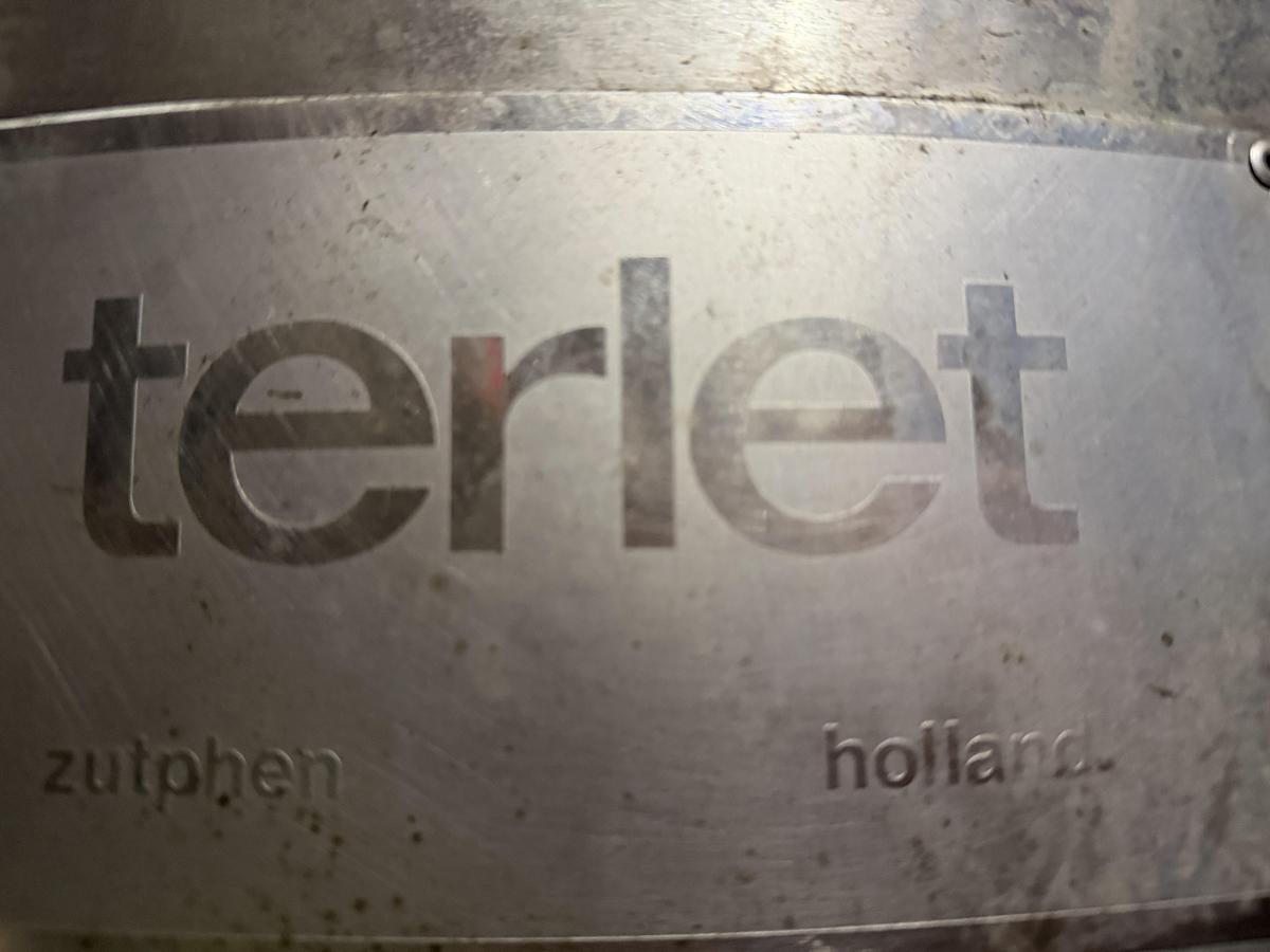 Used Terlet 250L Jacketed Cooking Vessel – Anchor Scraper Mixer – Steam Heated 