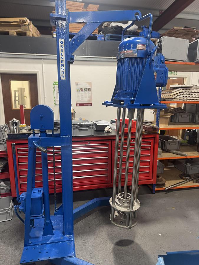 Used Silverson Gx-Duplex Batch High Shear Mixer With Stand