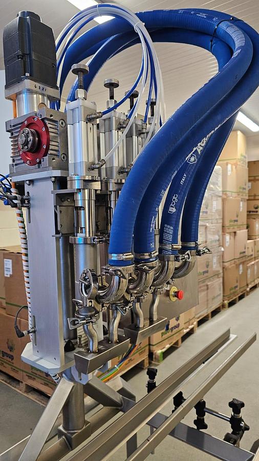 Used ROKK RU3S Semi-Automatic Ice Cream Filling Machine