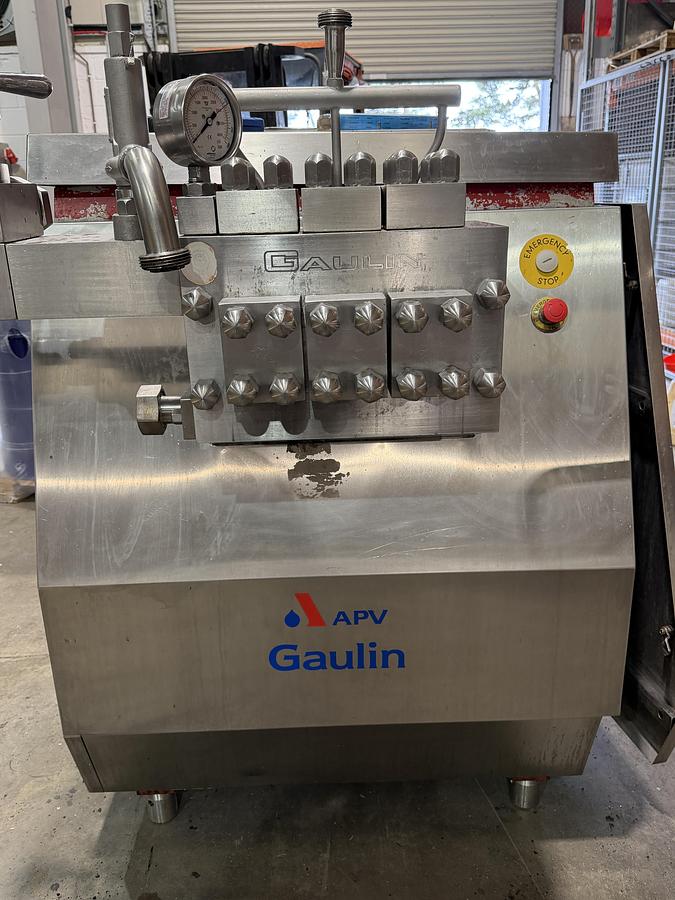 Used APV Gaulin 24-8B High Pressure Homogeniser – 900 L/H – 550 Bar