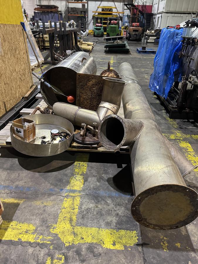 Used Byworth Steam Boiler  500 kg/hr  Year 2018