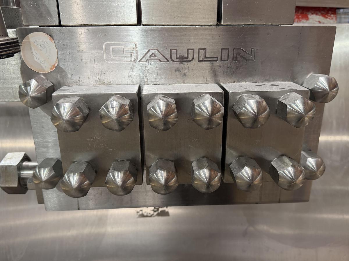 Used APV Gaulin 24-8B High Pressure Homogeniser – 900 L/H – 550 Bar