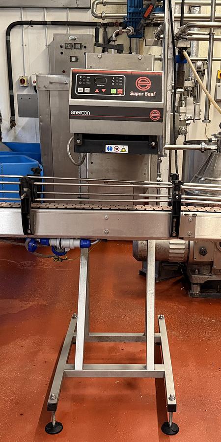 Used Enercon Super Seal Induction Cap Sealer LM5022-265 – 2015 – Foil Cap Sealing Machine