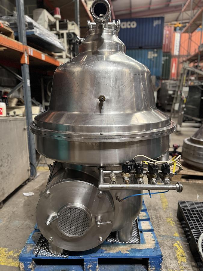 Used 25000 LPH GEA WESTFALIA MSA 200-01-076 MILK CREAM SEPARATOR