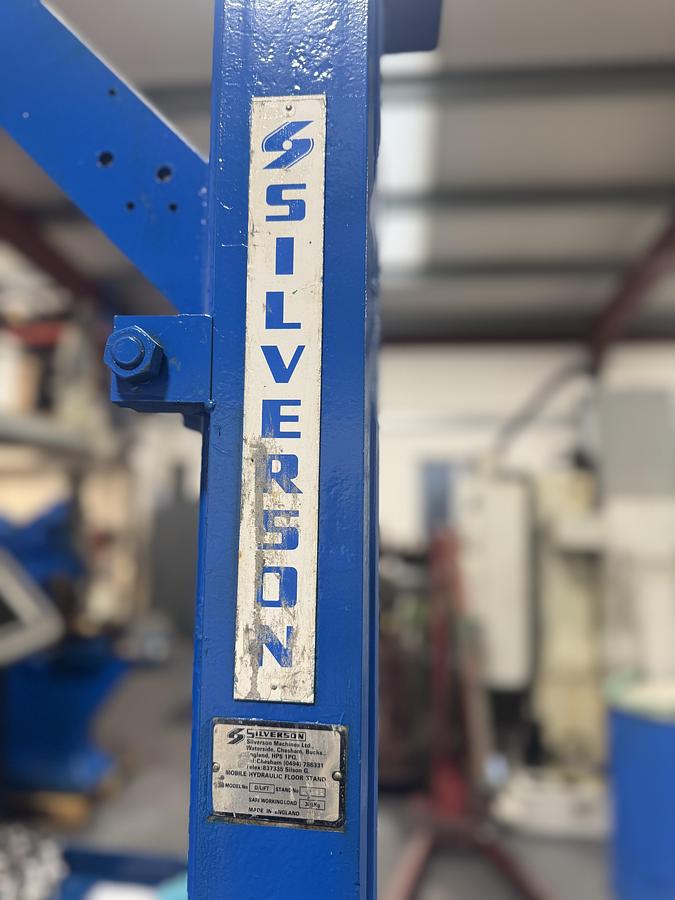 Used Silverson Gx-Duplex Batch High Shear Mixer With Stand