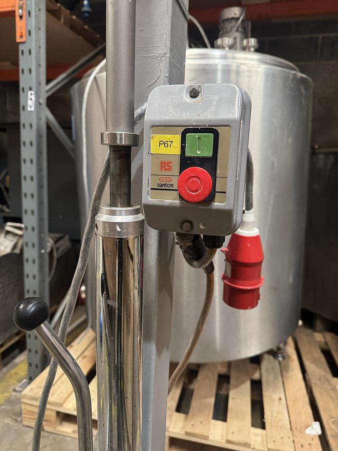 Used Batch High Shear With Silverson Stand