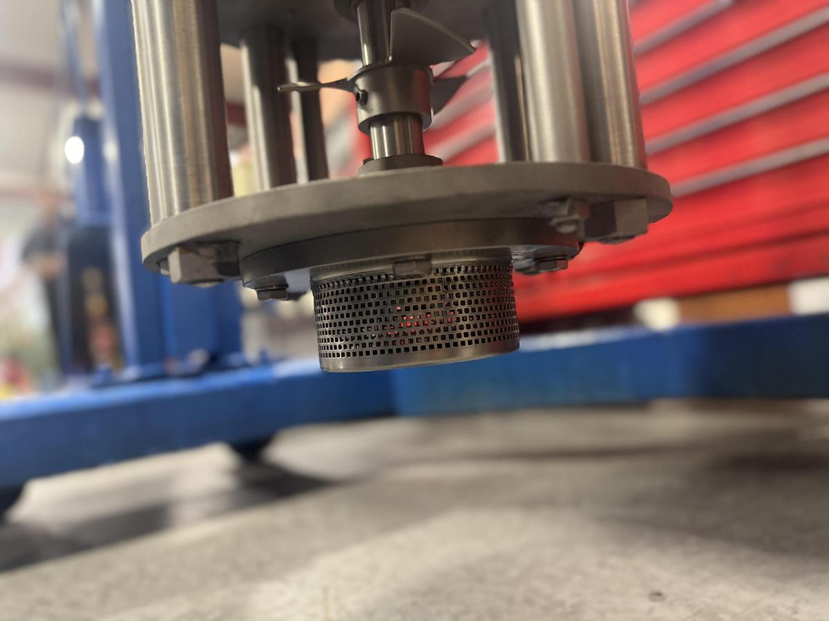 Used Silverson Gx-Duplex Batch High Shear Mixer With Stand