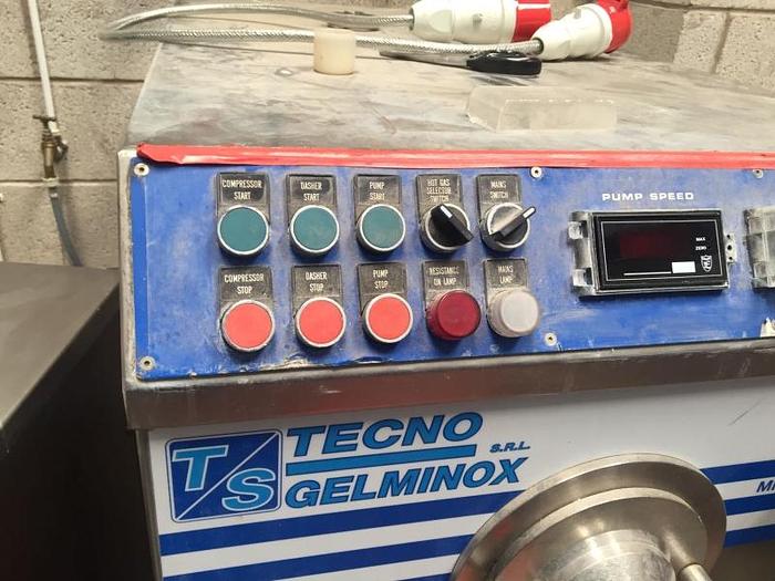 Used Techno Gelminox Continuous Freezer