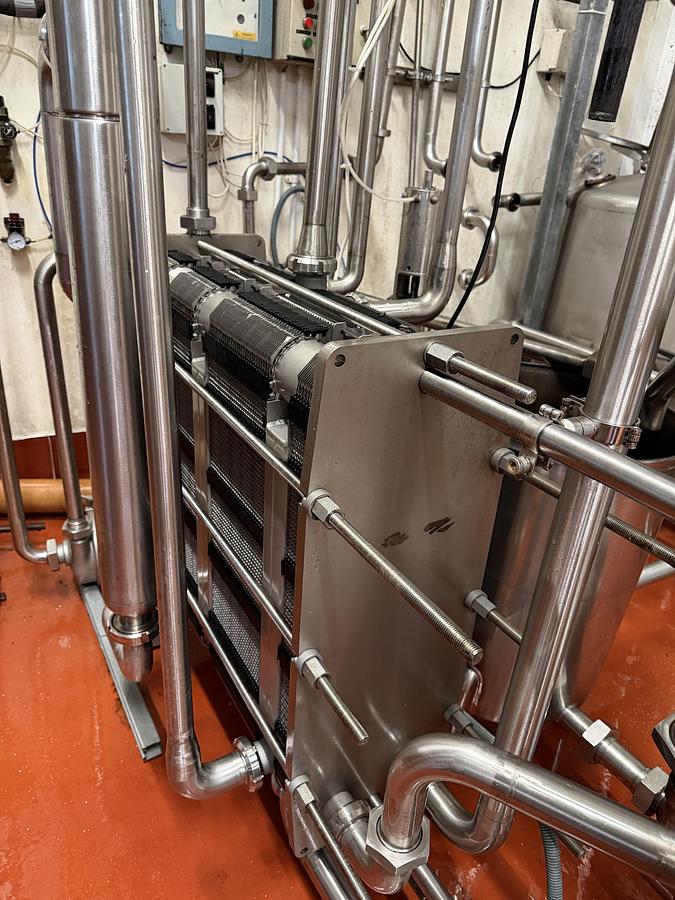 Used Dairy Pasteuriser 3600 L/h – Alfa Laval Plate Heat Exchanger (Tetra Pak) 2009