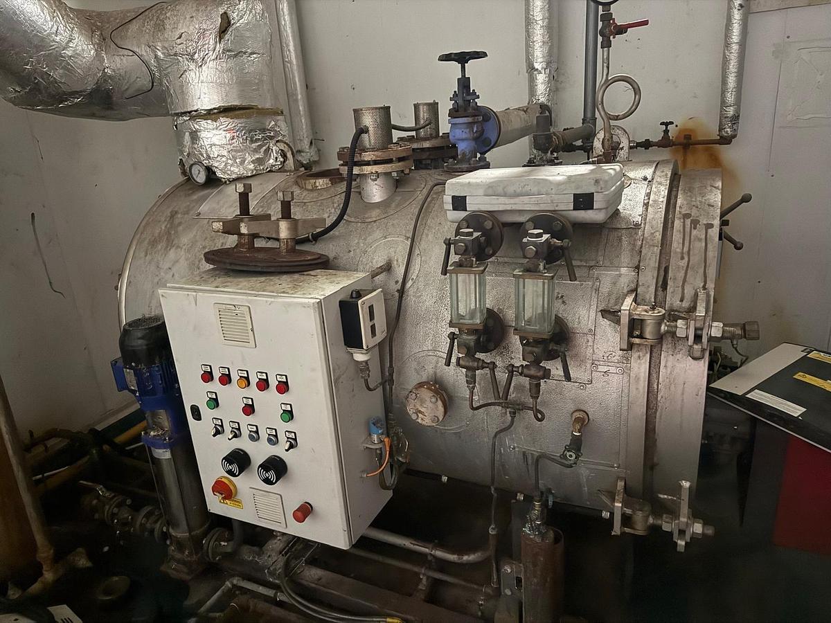 Used Byworth Steam Boiler  500 kg/hr  Year 2018 