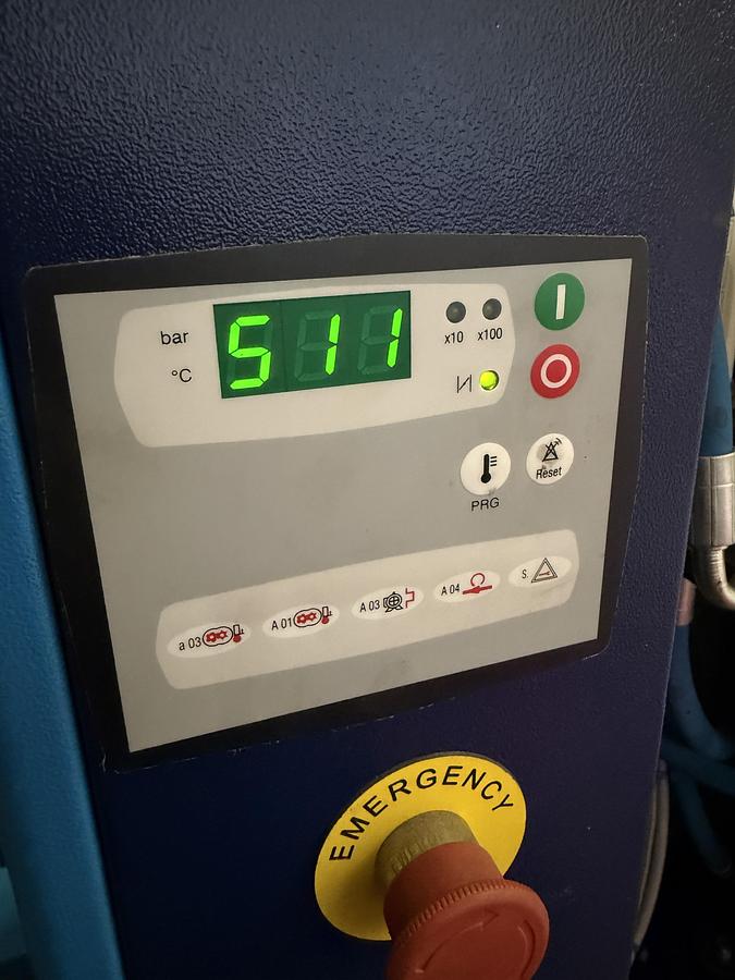 Used CompAir L05 Rotary Screw Air Compressor – 5.5kW – 10 Bar – 2015