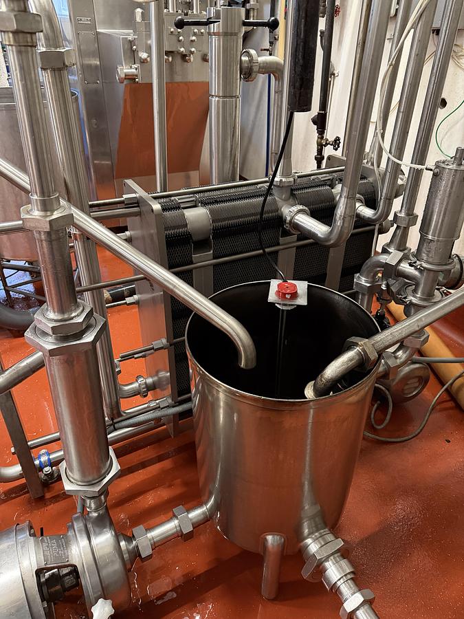 Used Complete Dairy  Processing Plant 3,000  L/hr – Separator, Homogeniser & Pasteuriser