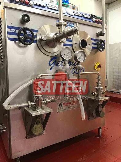 Used Techno Gelminox Continuous Freezer