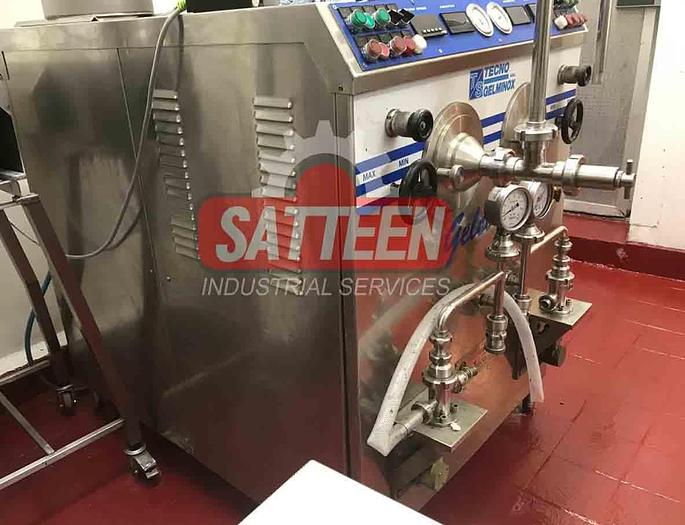 Used Techno Gelminox Continuous Freezer