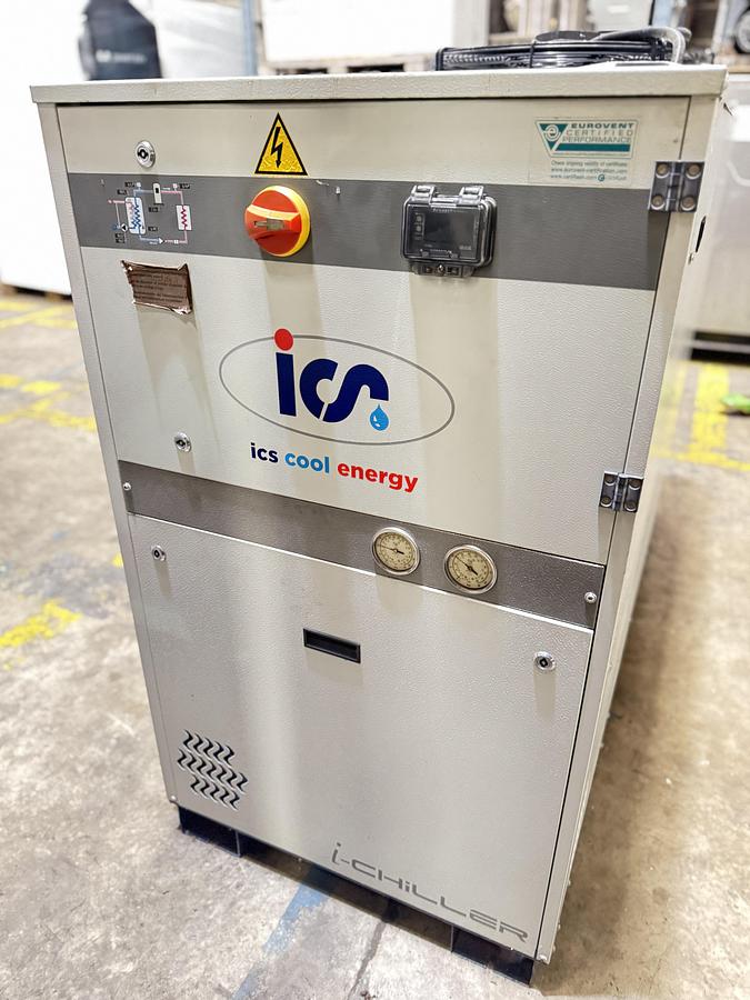 Used ICS IC416  i Chiller   53.6 Kw INDUSTRIAL WATER CHILLER  PROCESS COOLING CHILLER