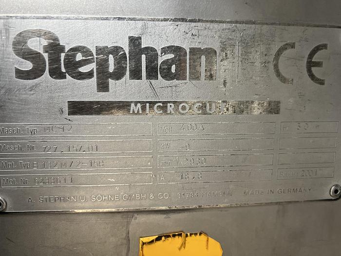 Used Stephan MC 12  Micro Cutter
