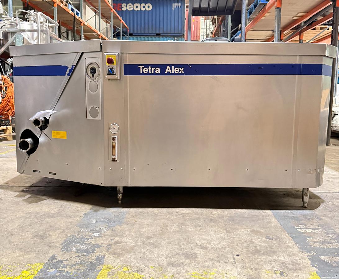 Used 3,633 to 7,950 LPH Tetra Pak Alex 25 Two-Stage High-Pressure Homogeniser
