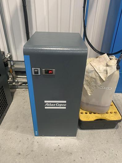 Used Atlas Capco GA15VSD+ Air Compressor with Air dryer 