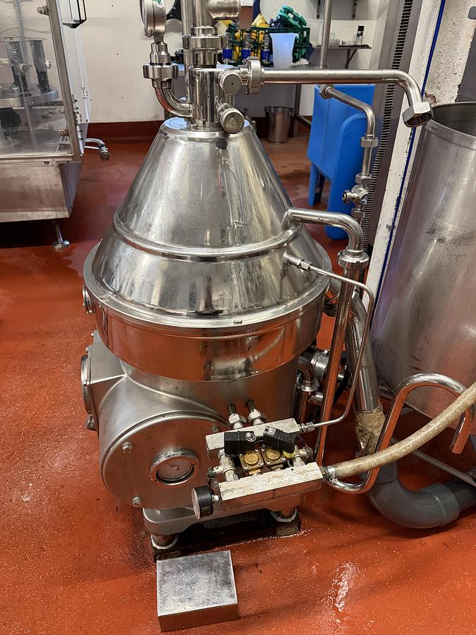 Used Seital SE15X Dairy Separator – Automatic Self Cleaning Milk / Cream Centrifugal Separa