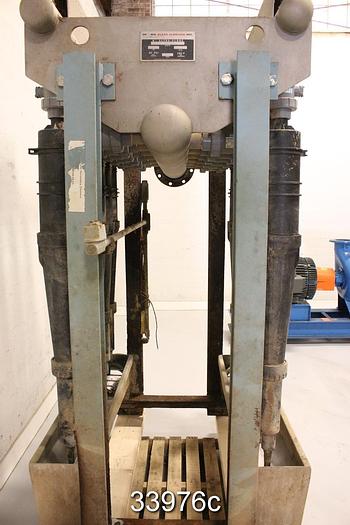 Used Black Clawson Ultra Clone 6" Low Density Ultra Cleaners #33976