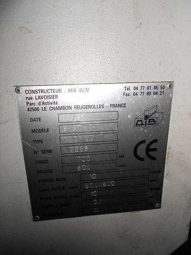 Gebraucht HYDRAULISCHE PERS MIB CDC 100