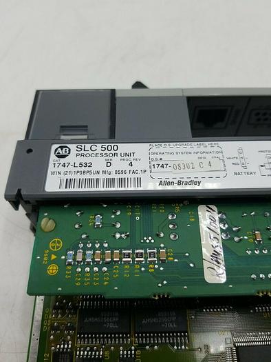 Used Allen Bradley 1747-L532 SER D Rev 4 1747-OS302 C 4