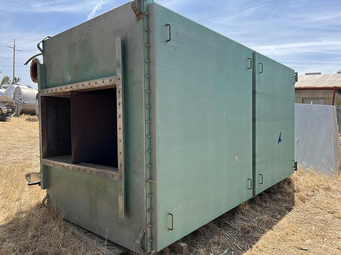 Used Heat Exchanger, Air, 2,528 SF, 550 deg F, Cain Industries #S744457