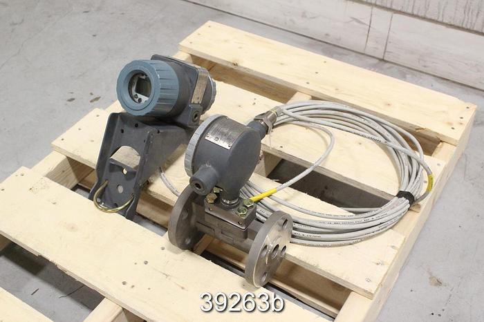 Used Foxboro 83F Flanged Vortex Flowmeter with Readout Display Module, 83F-D01S2SSRJ-G #39263