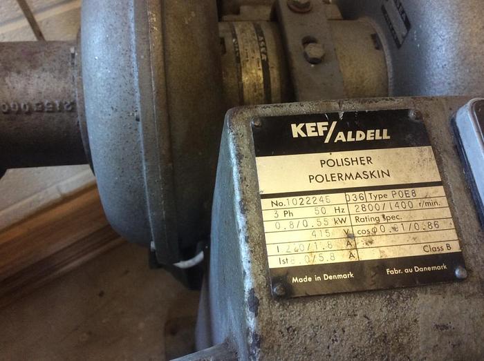 Used KEF POE8 Double Ended Polishing Machine