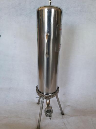 Überholt Durchlauffilter, Filtergehäuse, 3 ZW 2 Cuno, Edelstahl, gebraucht-Top