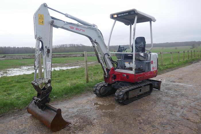Used 2012 TAKEUCHI TB016